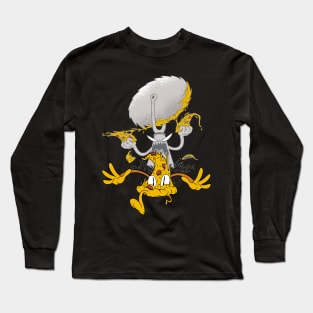 Pizza Slicer Attack Long Sleeve T-Shirt